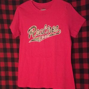 Short sleeve real tree t-shirt